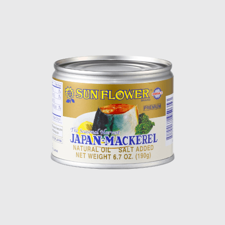 THE SEASONAL HARVEST JAPAN-MACKEREL IN NATURAL OIL(GOLD)